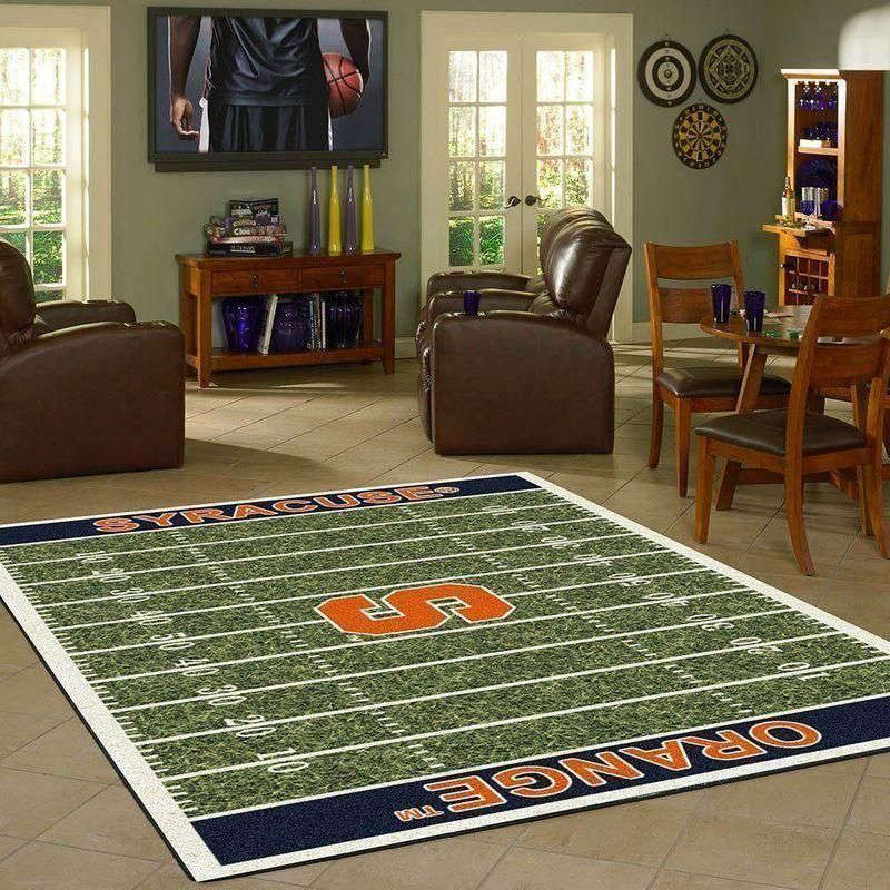 Syracuse Orange Home Field Rug Living Room Floor Decor Fan Gifts