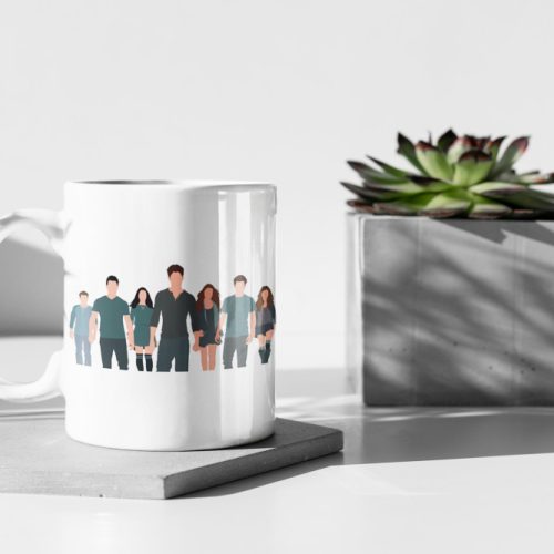 Teen Wolf Cast Scott McCall Allison Argent 11 oz Ceramic Mug Gift