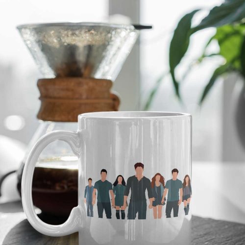 Teen Wolf Cast Scott McCall Allison Argent 11 oz Ceramic Mug Gift