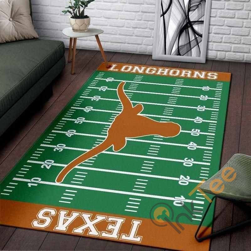 Texas Longhorns Rug Living Room Floor Decor Fan Gifts