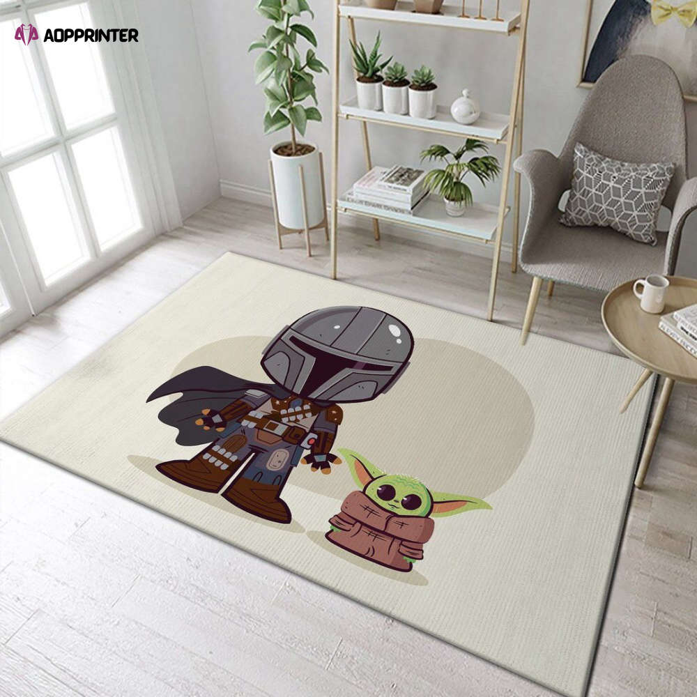 Disney Characters Mickey S Victorian Christmas Rug Living Room Floor Decor Fan Gifts