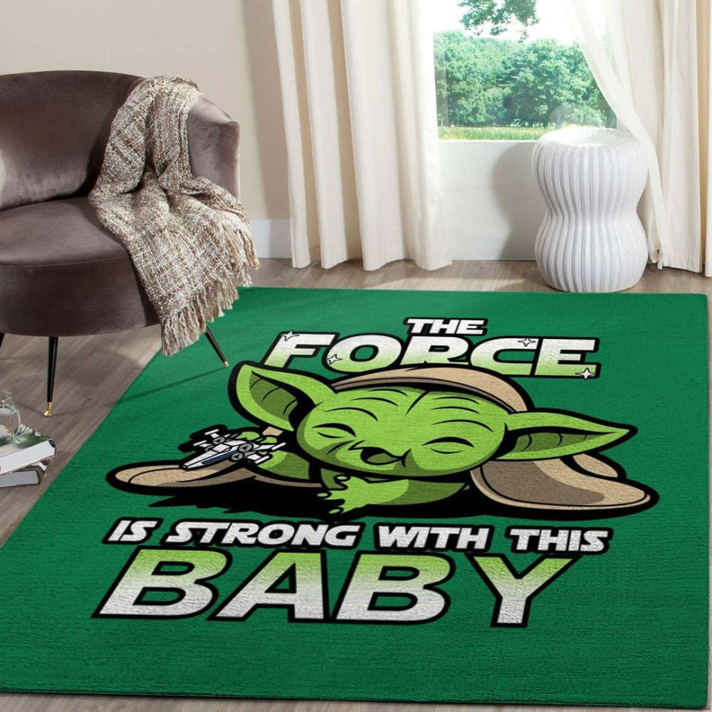 The Mandalorian Star Wars Rug Living Room Floor Decor Fan Gifts