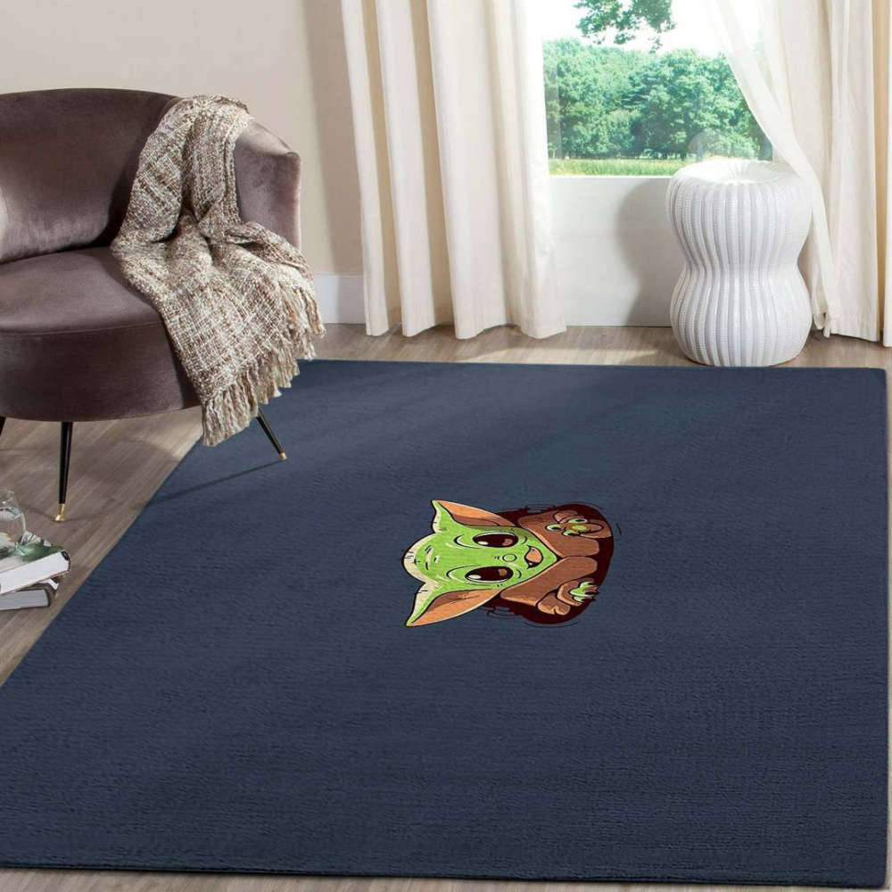 The Mandalorian Star Wars Rug Living Room Floor Decor Fan Gifts