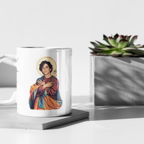 Timothee Chalamet Photo  11 oz Ceramic Mug Gift