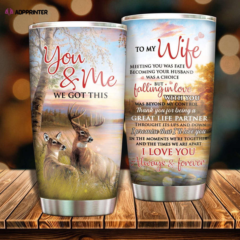 To My Son Stainless Steel Tumbler