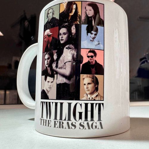 Twilight The Eras Saga Bella, Edward, Jasper, Carlisle, Esme, Alice, Cullens  Vampires 11 oz Ceramic Mug Gift