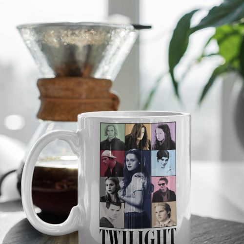 Twilight The Eras Saga Bella, Edward, Jasper, Carlisle, Esme, Alice, Cullens  Vampires 11 oz Ceramic Mug Gift