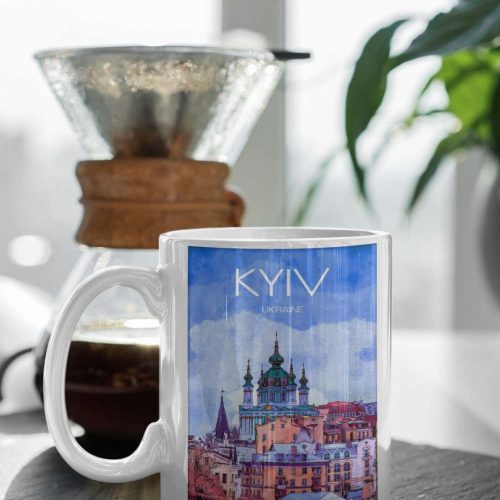 Ukraine Kyiv Slava Ukraine Ukranian Church Nice View Kyiv Mug Ukrainian Mug Gift For Her 11 oz Ceramic Mug Gift