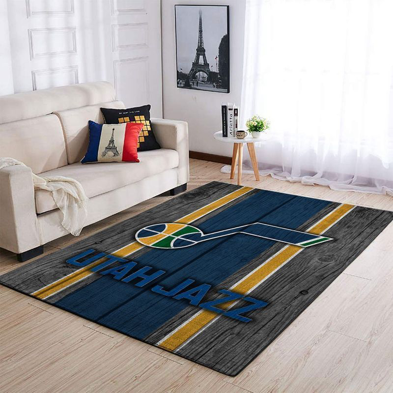 Utah Jazz Rug Living Room Floor Decor Fan Gifts