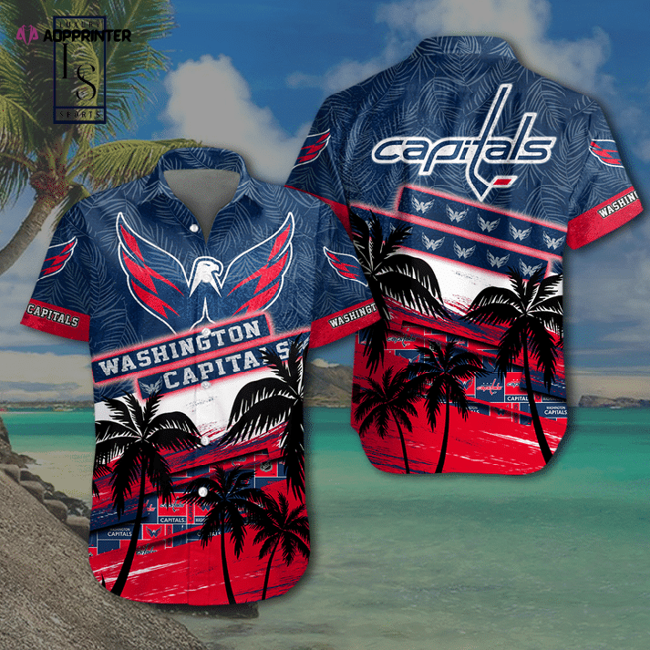 Washington Capitals Hawaiian Shirt