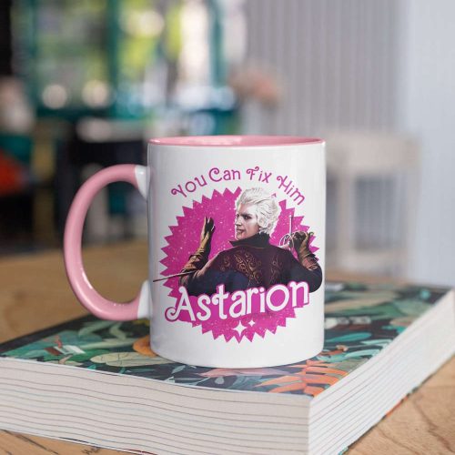 You Can Fix Him Astarion, Baldurs Gate 3 Merch, Baldurs Gate Fan Gift, Gamer Coffee Mug, Video Game,  White 11 oz Mug Gift