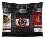 2Chicago Blackhawks Joe Hamilton Tapestry