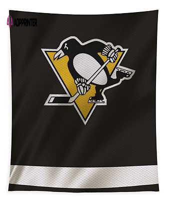 9 Pittsburgh Penguins Joe Hamilton Tapestry