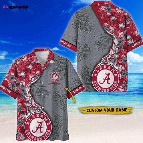 Alabama Crimson Tide Hawaiian Shirt Gift Men Women Gift Men Women Custom
