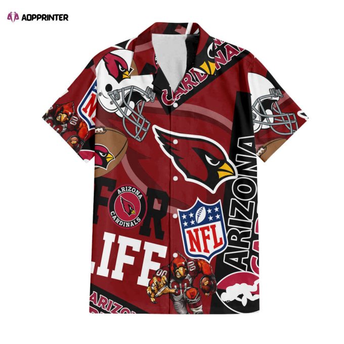 Arizona Cardinals Hawaiian Shirt Gift Men Women Gift Men Women Full Set 1