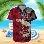 Arizona Diamondbacks MLB-Hawaiian Shirt Gift Men Women Gift Men Women Custom T-38175