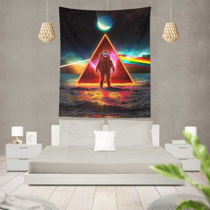 Astronaut Dark Side Of The Moon Pink Floyd Tapestry