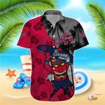 Atlanta Braves MLB-Hawaiian Shirt Gift Men Women Gift Men Women Custom T-38175