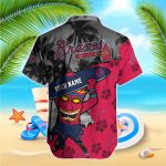 Atlanta Braves MLB-Hawaiian Shirt Gift Men Women Gift Men Women Custom T-38175