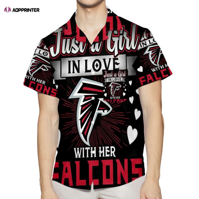 Atlanta Falcons 3D All Over Print Summer Hawaiian Shirt – Perfect Gift for Men and Women with Pocket