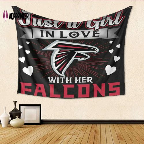 Atlanta Falcons 3D Full Printing Tapestry – Perfect Gift For A True Fan!