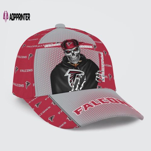 Atlanta Falcons Skull Team Logo Baseball Classic Cap Men Hat