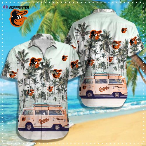 Baltimore Orioles MLB-Hawaiian shirt Q-49288