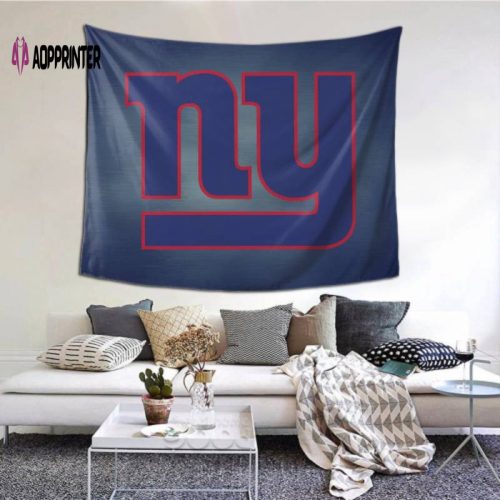 New York Giants Bedroom Living Tapestry – Perfect Dorm Party Decor