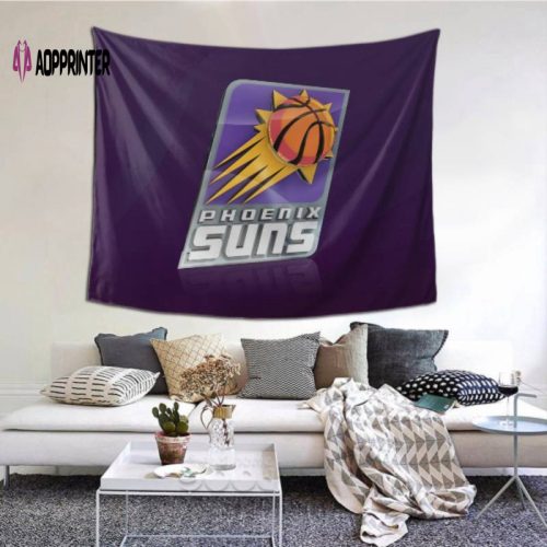 Phoenix Suns Tapestry for Bedroom & Dorm Room Decor -152917: Vibrant Party Decoration