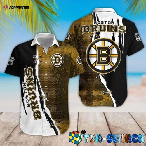 Stylish Boston Bruins Hawaiian Shirt – Perfect Gift for Men and Women V3