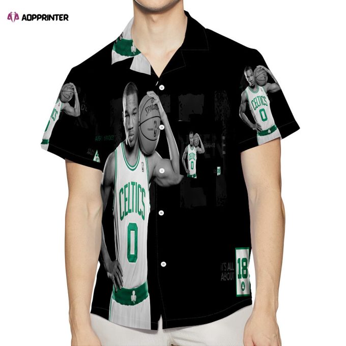 Boston Celtics Avery Bradley1 3D All Over Print Summer Beach Hawaiian Shirt Gift Men Women Gift Men Women With Pocket