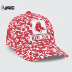 Boston Red Sox Digital Camo AOP Classic Baseball Classic Cap Men Hat