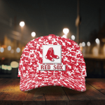 Boston Red Sox Digital Camo AOP Classic Baseball Classic Cap Men Hat