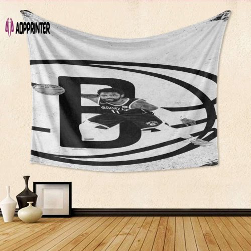 Brooklyn Nets Kyrie Irving15 Tapestry: Perfect Gift for Fans – 3D Full Printing