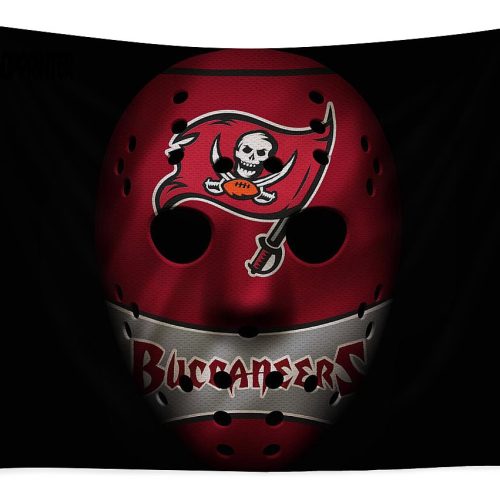 Buccaneers War Mask 4 Tapestry Gift For Fan