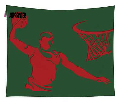 Slovenia Basketball Federation Monique Wojcik Tapestry: Unique Transparent Art for Basketball Enthusiasts!