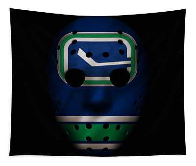 Canucks Jersey Mask Joe Hamilton Tapestry