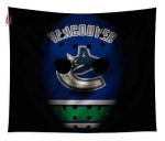 Canucks Jersey Mask Joe Hamilton Tapestry