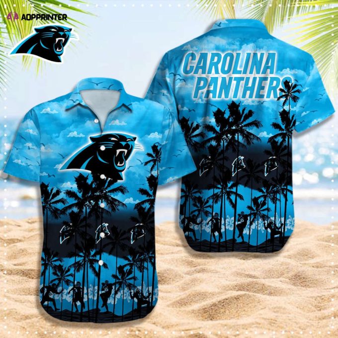 Carolina Panthers NFL-Hawaii Shirt T-48408