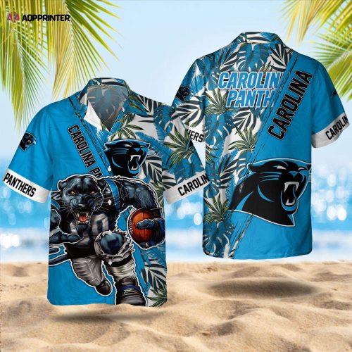 Carolina Panthers Summer Hawaiian Shirt Gift Men Women Gift Men Women