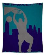 Charlotte Hornets Joe Hamilton Tapestry: Official NBA Wall Art for Diehard Fans!