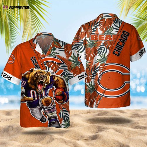 Chicago Bears Summer Hawaiian Shirt Gift Men Women Gift Men Women