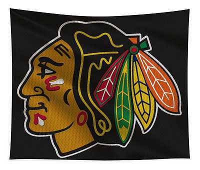 Chicago Blackhawks Uniform Joe Hamilton Tapestry: Authentic NHL Décor for Hockey Fans