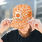 Clemson Tigers Digital Camo AOP Classic Baseball Classic Baseball Classic Cap Men Hat Men Hat