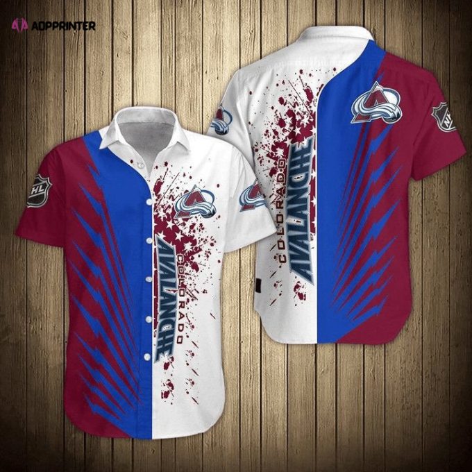 Colorado Avalanche Hawaiian Shirt – Unique Gift for Men & Women