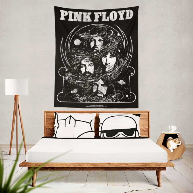 Cosmic Faces Pink Floyd Tapestry