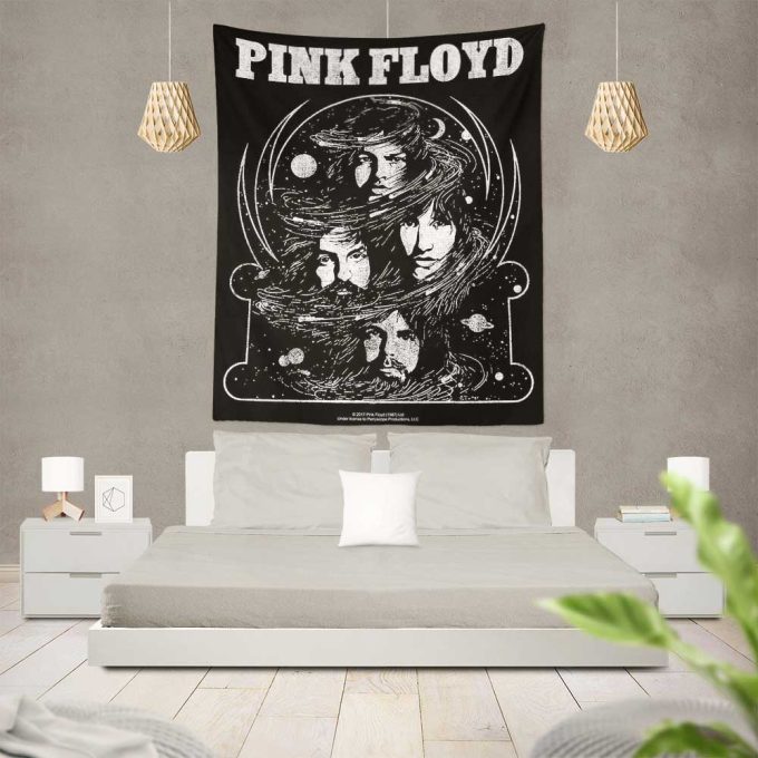 Cosmic Faces Pink Floyd Tapestry