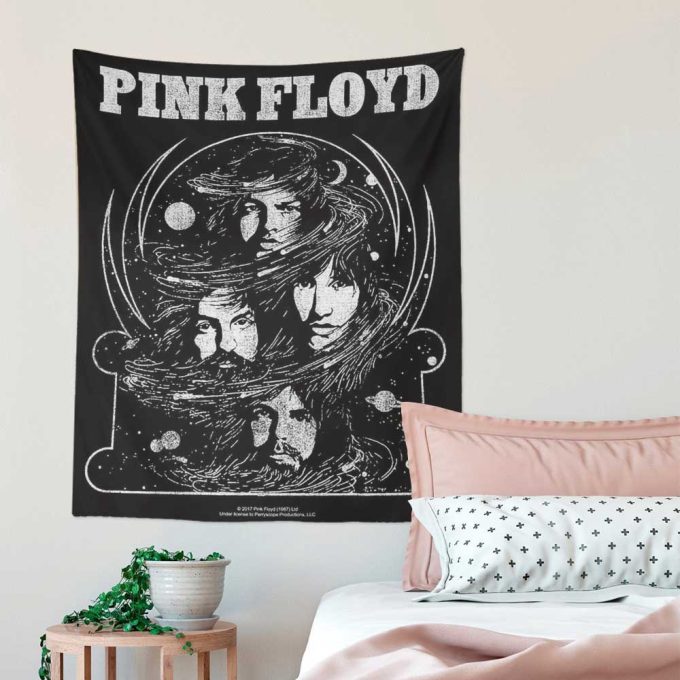 Cosmic Faces Pink Floyd Tapestry