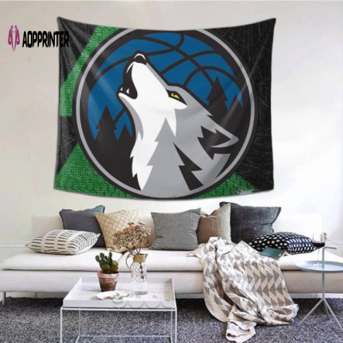 Minnesota Timberwolves Tapestry – Custom Home Decoration 154088 Design