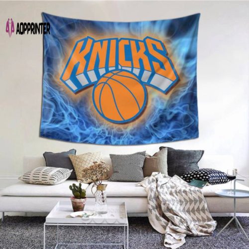 Enhance Your Home Decor with Custom New York Knicks Tapestry – Perfect for Fans!